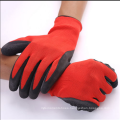 Latex coated  safety  glove nitrile  grip gloves